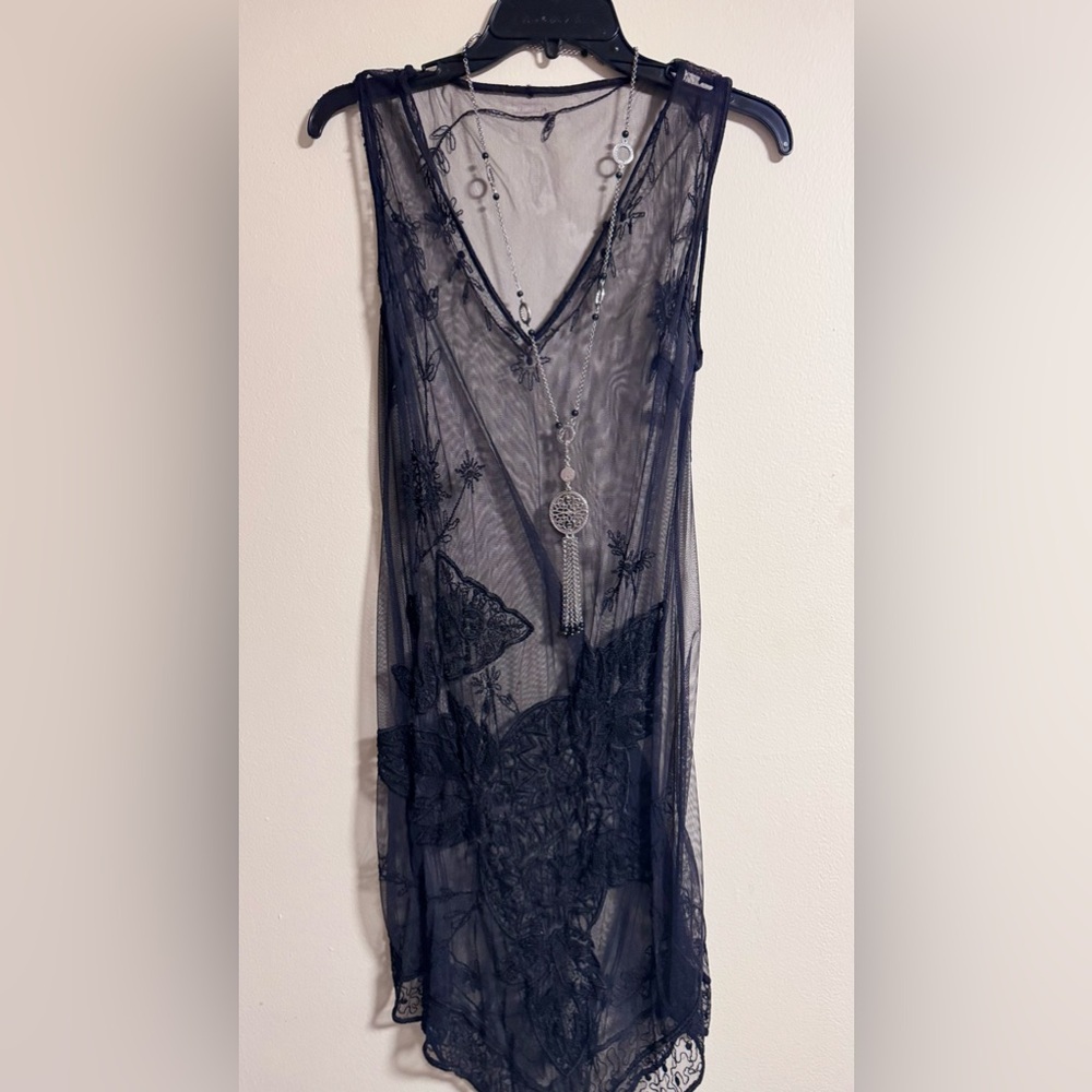 BCBG Lace dress.